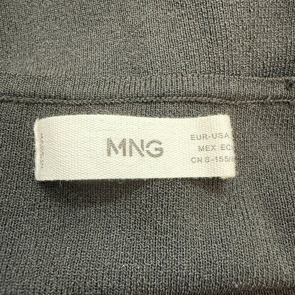 Mango Halter Bodycon Mini Dress Women's XS Black Cocktail Party Going Out NWOT - Picture 10 of 14